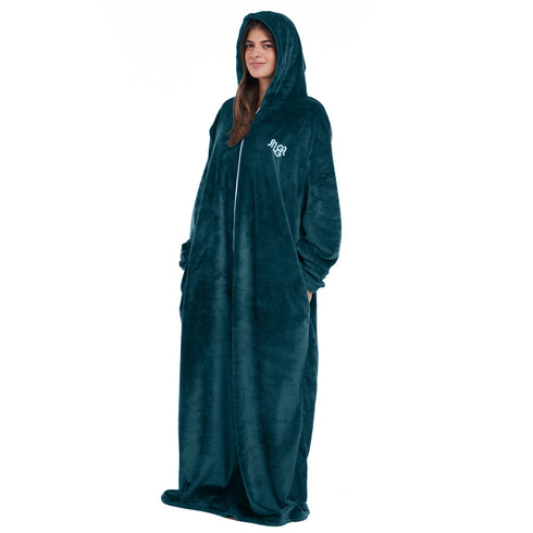 Snuggs Wearable Blanket Monk Dark Petroleum